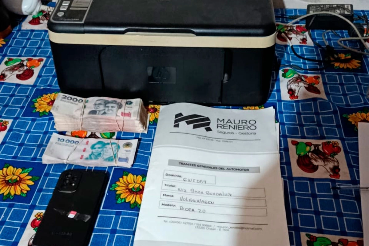 Operativo en Chajarí Operativo en Chajarí