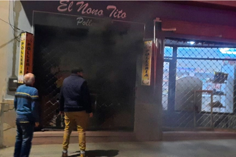 Incendio afectó un comercio con 10 años de historia en Diamante: el mensaje de sus dueños