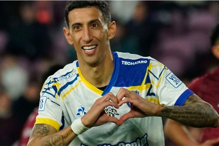 Con gol de Di María, Rosario Central venció a Lanús en la vuelta de los visitantes