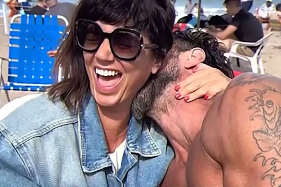 Luciano Castro y Griselda Sicilliani siguen de vacaciones. Foto: Archivo Elonce.