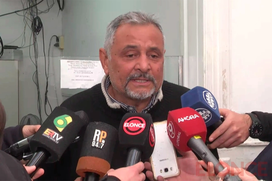 Secretario general de ATE Oscar Muntes