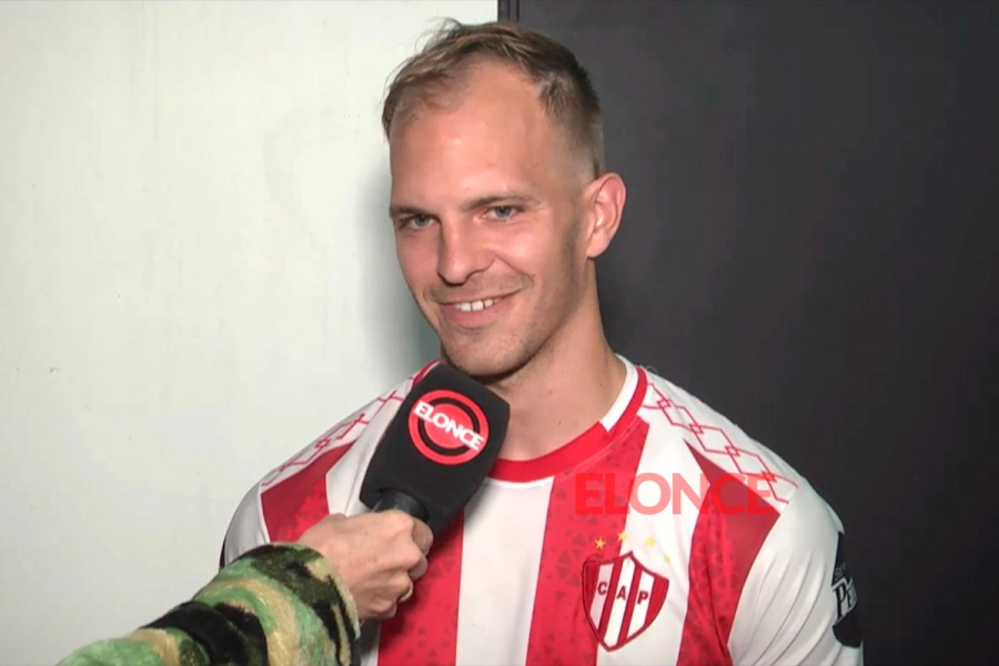 Leonel Bolz&aacute;n, el autor del gol.