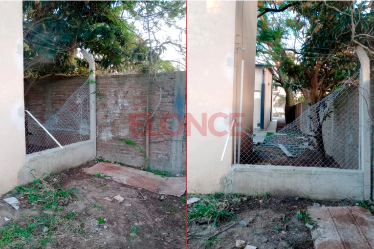 Destrozaron un alambrado e intentaron robar en un jardín de infantes de Paraná