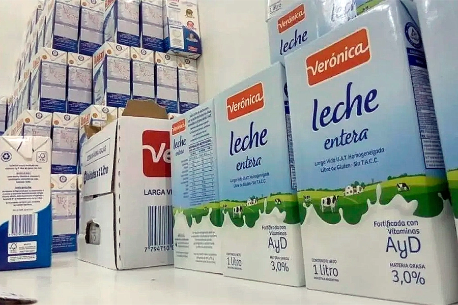 Lácteos Verónica. Archivo