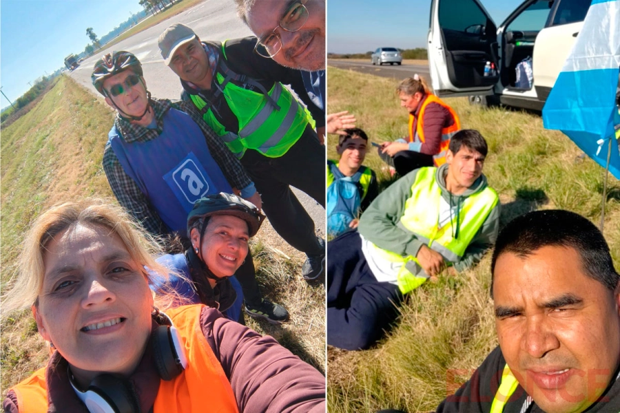 A pie hasta Buenos Aires: exigen declarar la emergencia en discapacidad