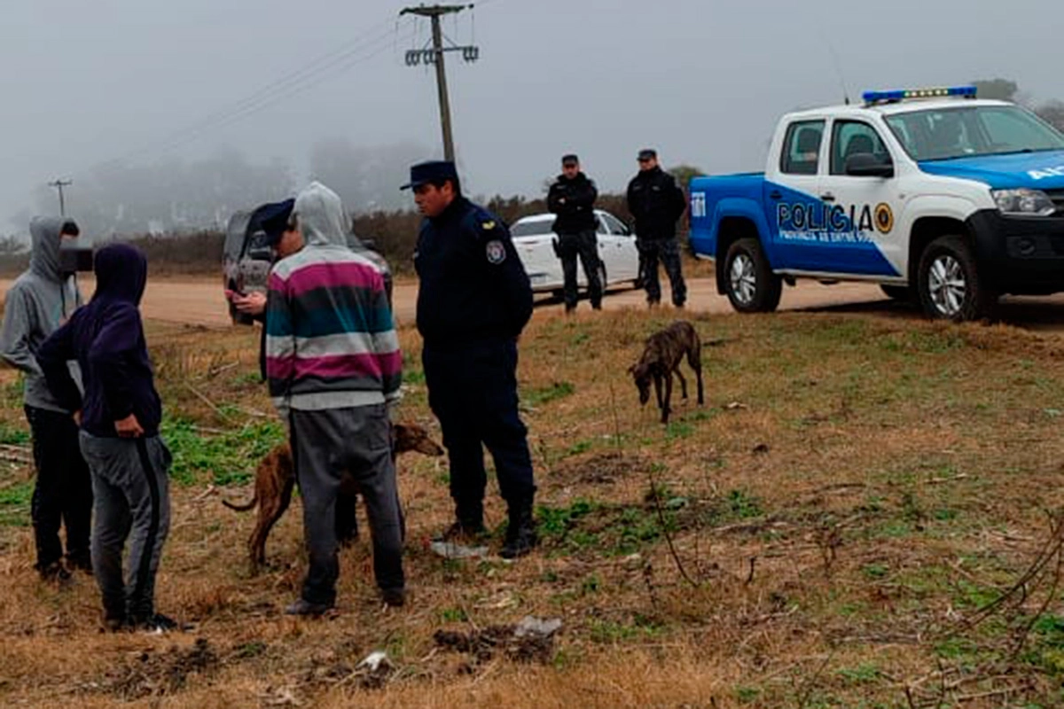 Operativo de búsqueda en zona rural Operativo de búsqueda en zona rural