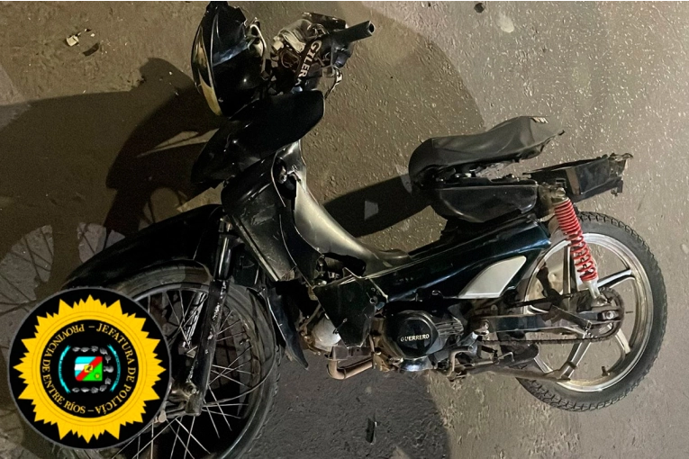Tres motociclistas resultaron heridos en distintos accidentes en Concepción del Uruguay