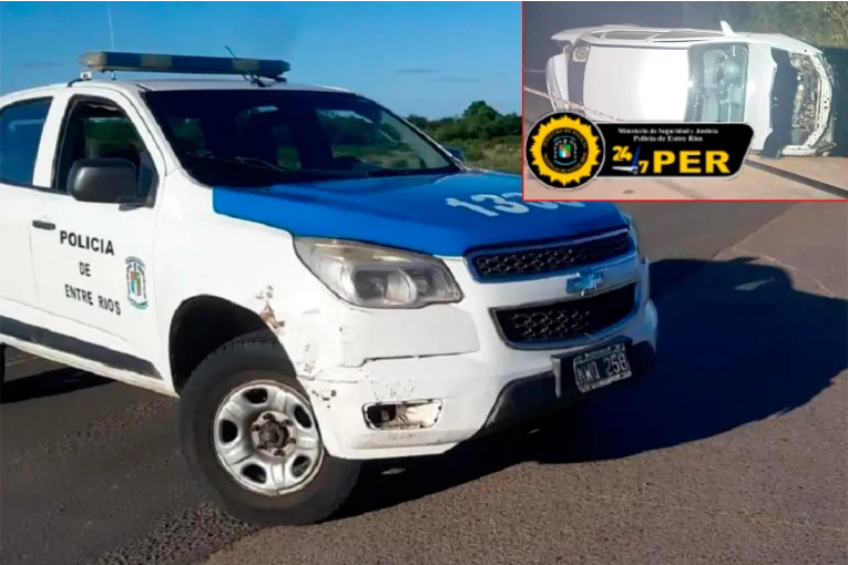Confirmaron la identidad del hombre fallecido al volcar su auto en General Alvear
