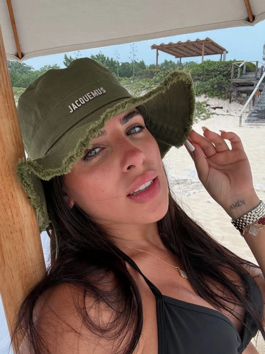 Valentina Cervantes con otro de sus looks. Instagram