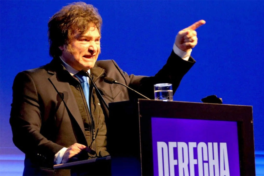 Milei en el Derecha Fest. Perfil