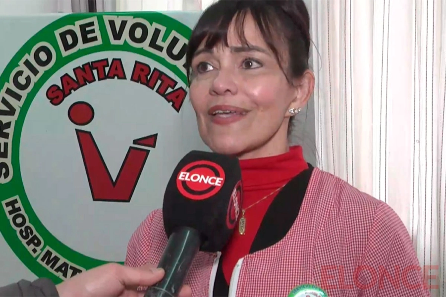 Nerina Alcoba, una de las voluntarias.