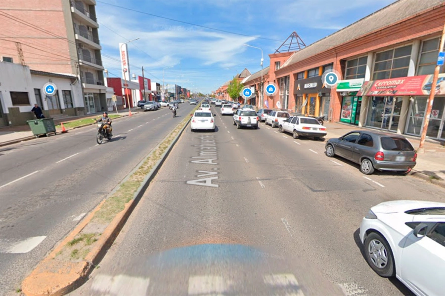 Vía pública en Paran&aacute;