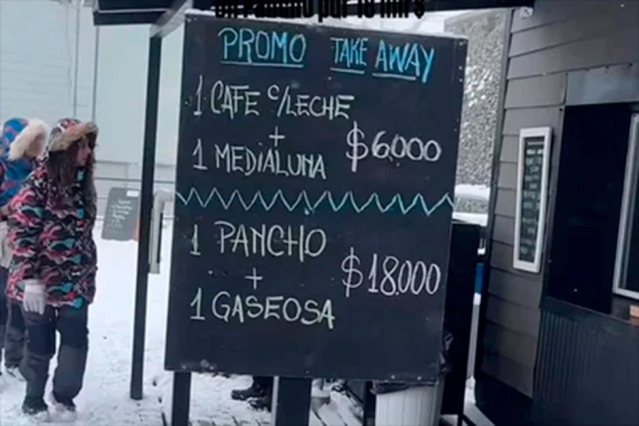 El anuncio que gener&oacute; la polémica.