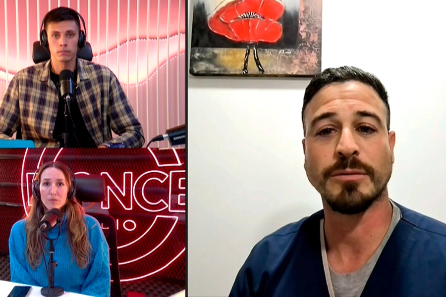 El doctor Leandro Mor&aacute;n, dialog&oacute; con GPS de Elonce.