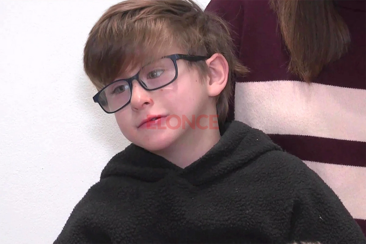 Pedro padece una rara enfermedad genética