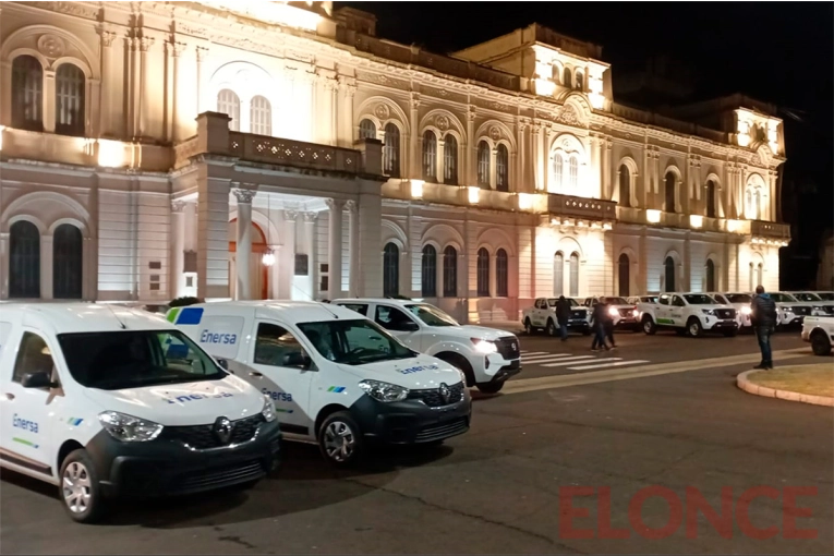 Enersa incorporó 57 nuevos vehículos para fortalecer su flota en toda la provincia