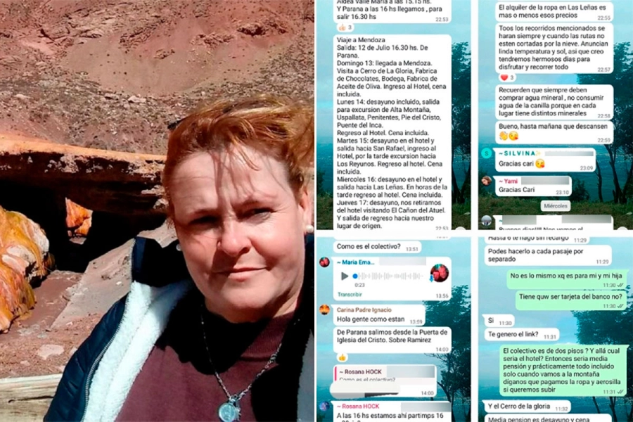 Estafa con viajes a Mendoza