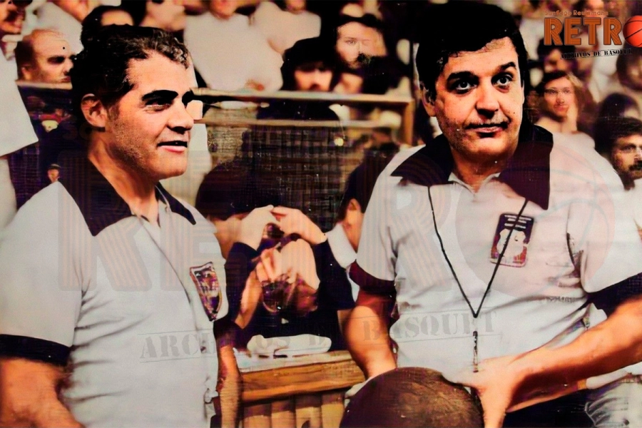 Pedro Giorgio (izquierda de la foto) junto a Jorge Morillo