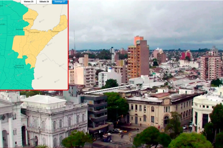 Alerta por tormentas para cinco departamentos de Entre Ríos: pronóstico para los próximos días