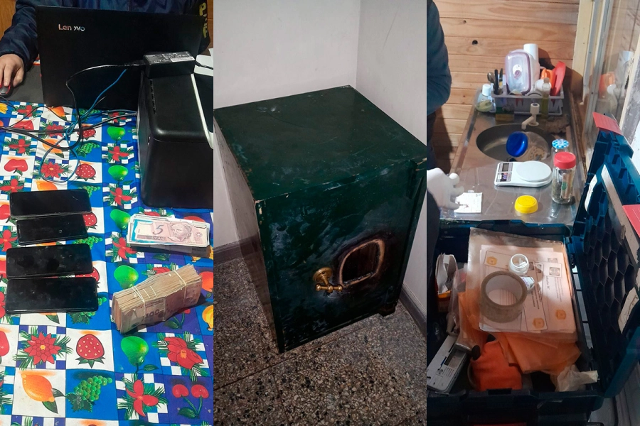 Secuestran vehículos, dinero y droga en operativo por el robo a la Axion de Chajarí