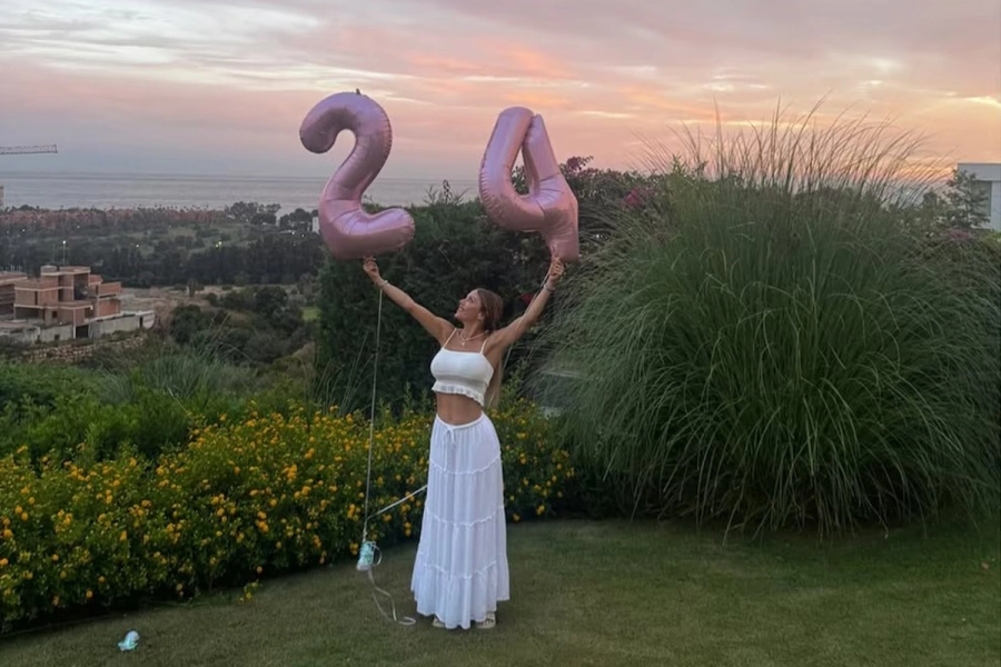 Foto: Instagram de Evangelina Anderson.