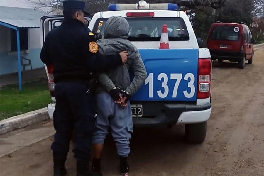 Detenido en La Paz. PER