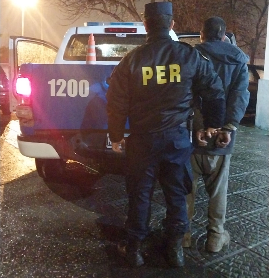 Violento detenido en Paran&aacute;. PER