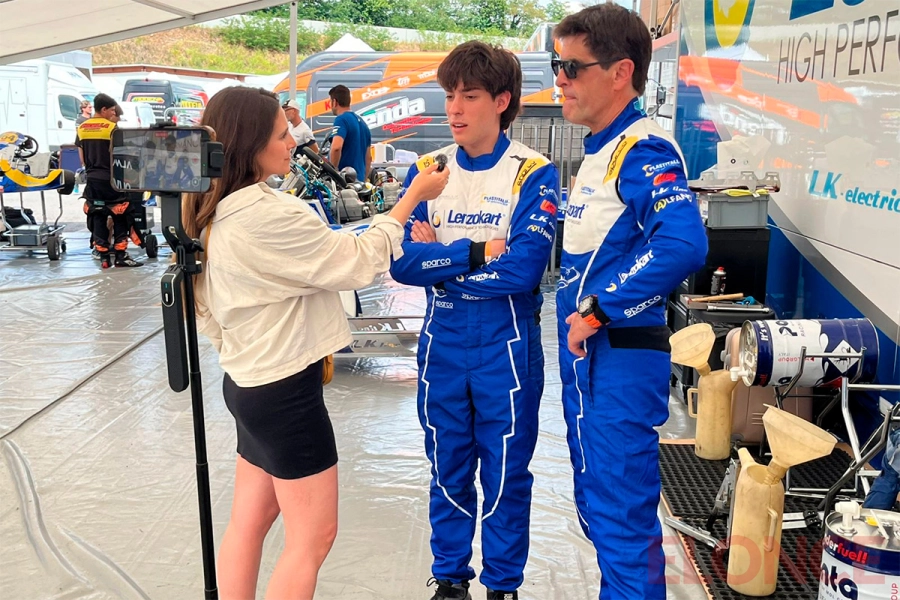 Lucca Mascietti y Eduardo Viglietti. Foto: Marcelo Mascietti