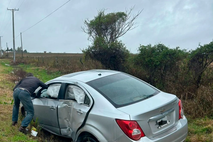 As&iacute; qued&oacute; el auto. Foto: P.E.R.