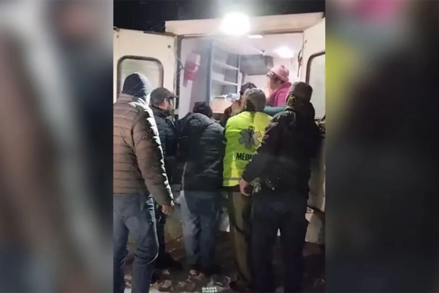 Rescate en R&iacute;o Negro. Diario R&iacute;o Negro