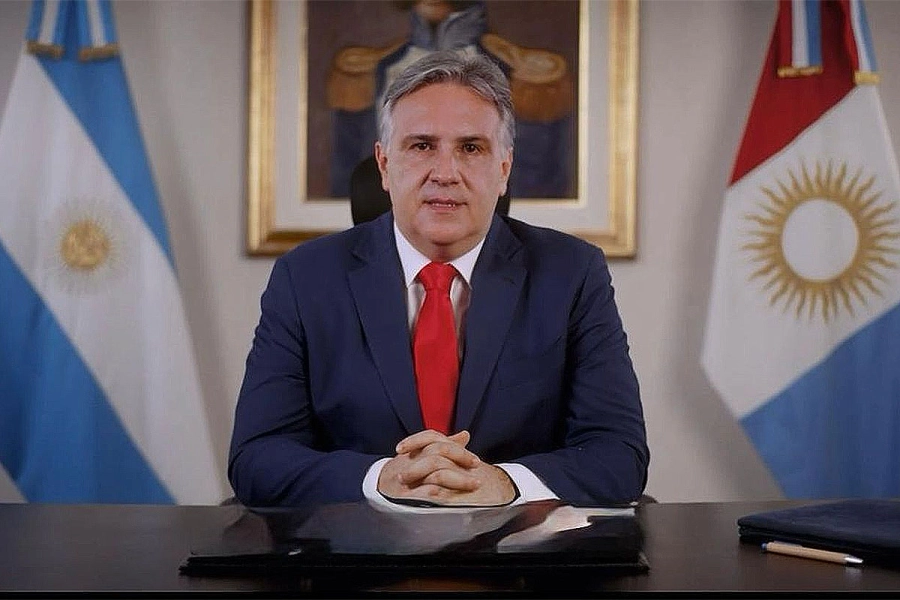 Mart&iacute;n Llaryora, gobernador de C&oacute;rdoba