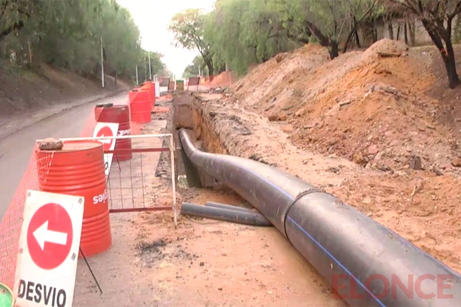 Avanza la instalaci&oacute;n de 5.500 metros de cañer&iacute;a para mejorar el agua potable
