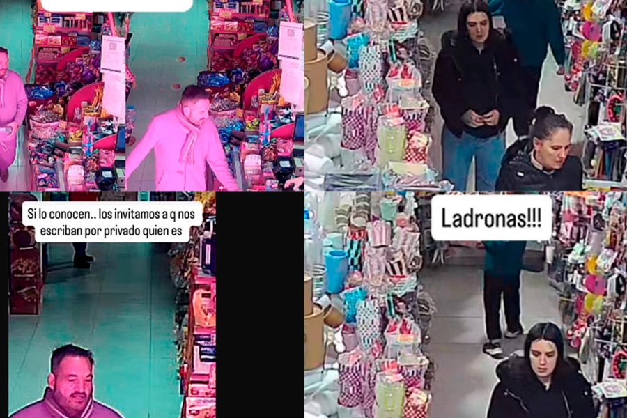 La imagen difundida por el comercio