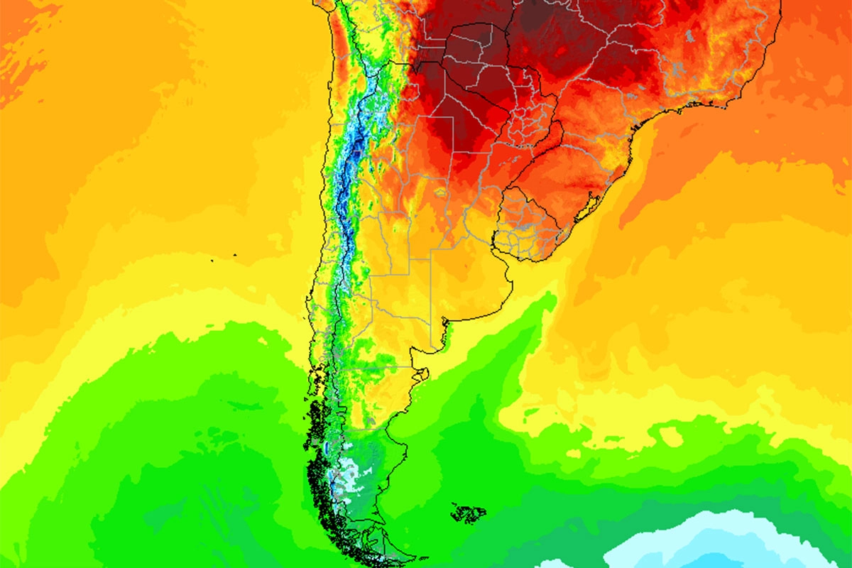 Temperaturas veraniegas para el viernes en el norte argentino.