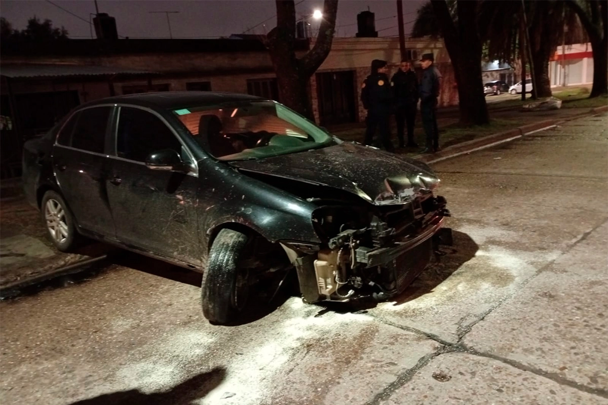 Accidente en la madrugada en Paraná
