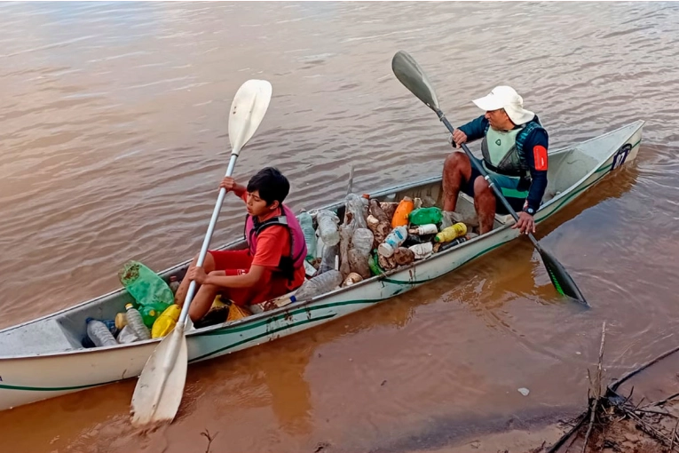 Se realizará esta tarde una nueva jornada de limpieza y sensibilización del río Paraná