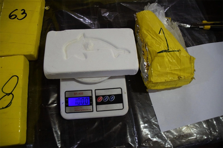 Coca&iacute;na incautada en Salta. Gendarmer&iacute;a Nacional