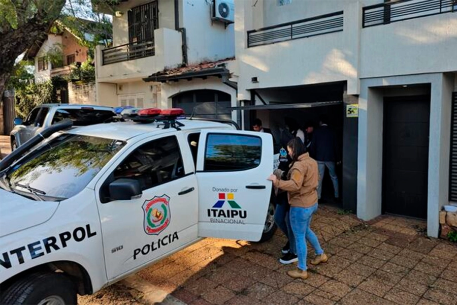 Detuvieron al exsenador Edgardo Kueider en Paraguay (foto ABC)