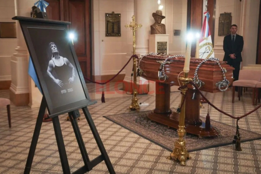 Velorio de la "Locomotora" Oliveras