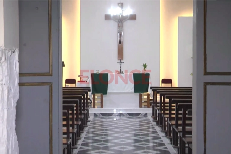 Refaccionan la Parroquia Inmaculado Corazón de María de Bajada Grande y declaran de interés el Prado de la Cruz