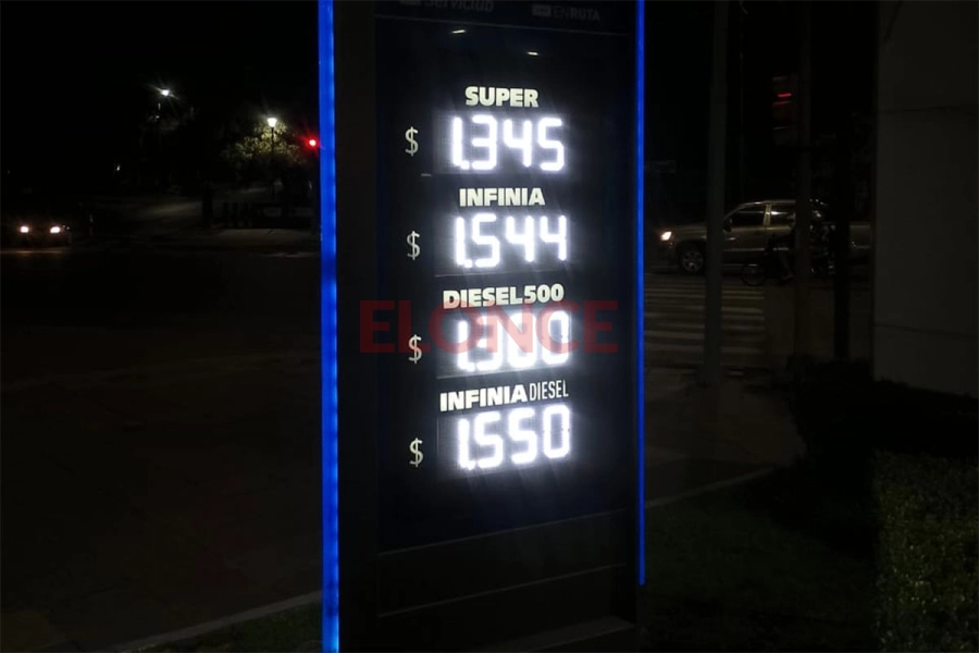 Los precios de los combustibles en Paraná. Elonce
