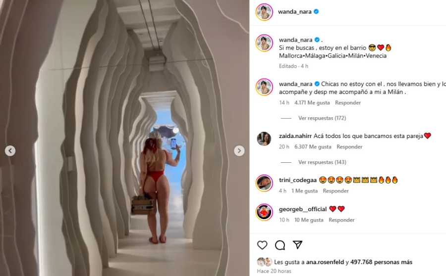 Wanda Nara. Instagram
