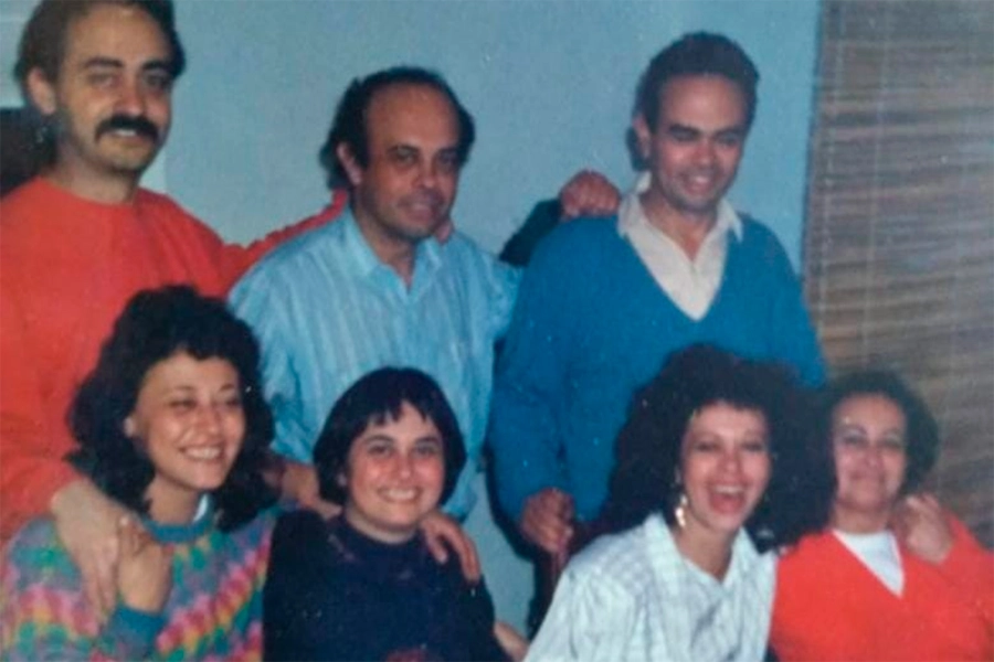 Fotos familiares del doctor D&acute;Agostino.