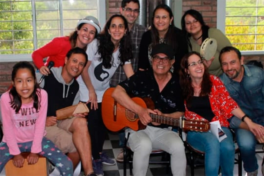 Fotos familiares del doctor D&acute;Agostino.