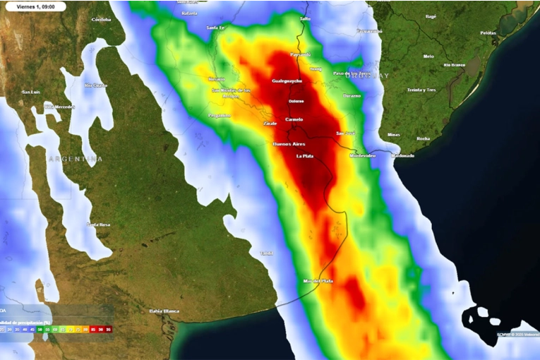Alerta por vientos y posibles lluvias: pronostican un “cambio rotundo de tiempo”