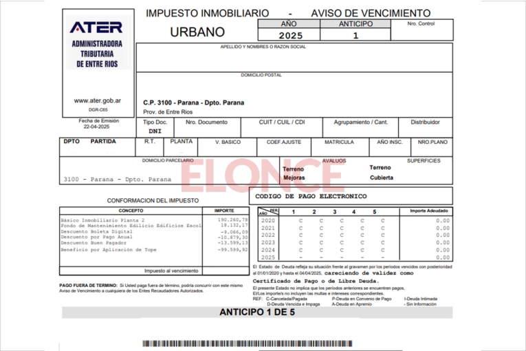 ATER elimina las boletas en papel a partir de agosto: como acceder al formato digital