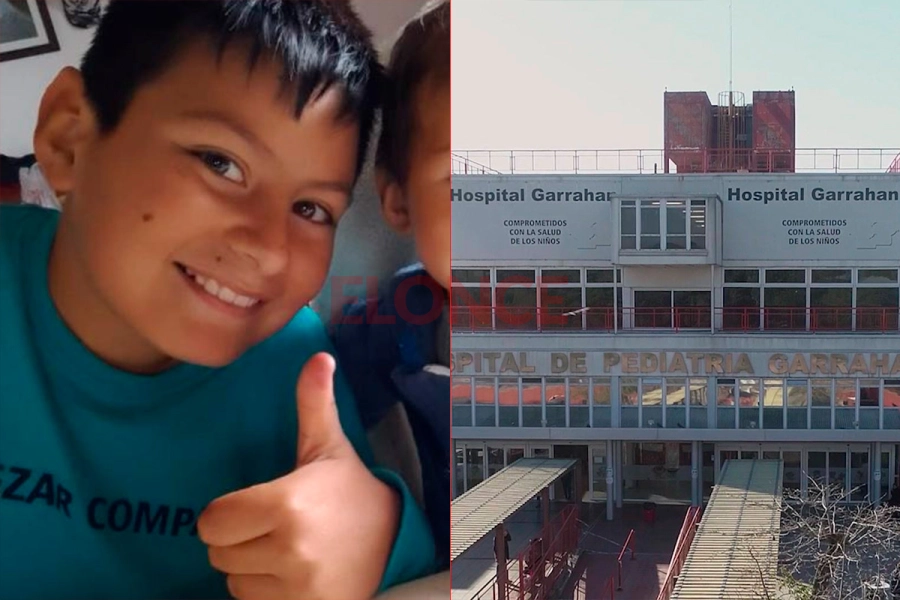 Williams permanece internado en el hospital Garrahan de Buenos Aires (foto Elonce)