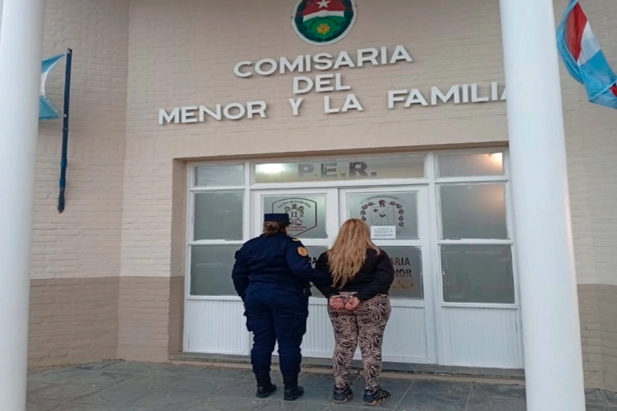Detuvieron a una mujer por maltrato infantil (foto Concordia Policiales)