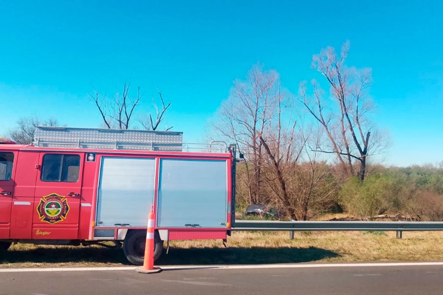 Foto: Bomberos Voluntarios de Ceibas.
