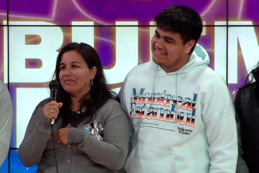 Erika y Mat&iacute;as.